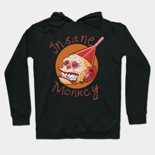 insane monkey Hoodie